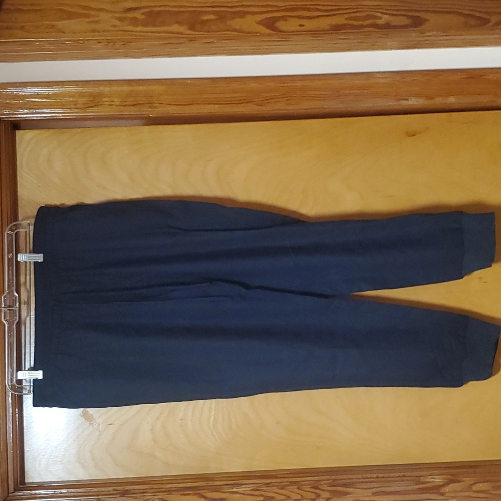 J Crew black elastic pants size 12